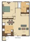 Lemon Hill One Bedroom Floor Plan Lemon Hill One Bedroom Floor Plan